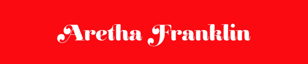 Aretha Franklin Official Merchandise
