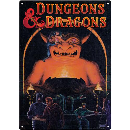 Dungeons & Dragons™ Handbook Metal Sign