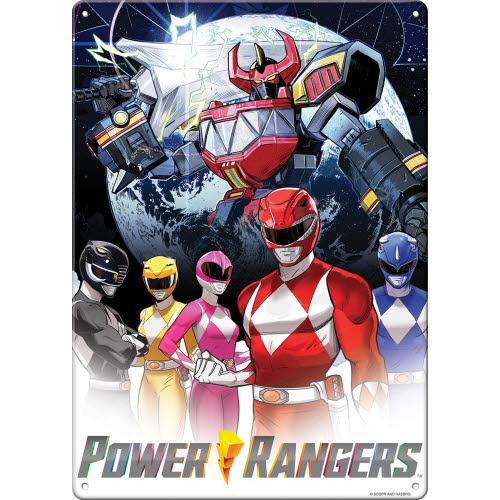 Power Rangers™ Metal Sign