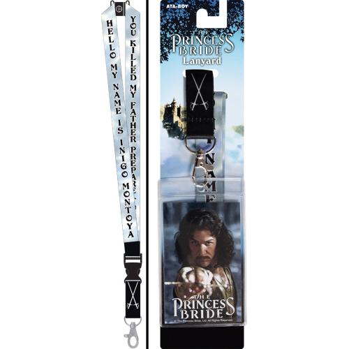 Princess Bride Lanyard with ID Holder
