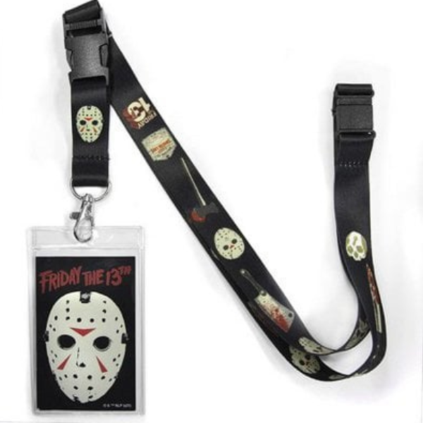 Friday the 13th Lanyard with ID Holder