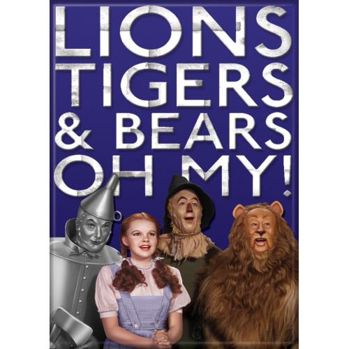 The Wizard of Oz™ Lions Tigers and Bears, Oh My Magnet