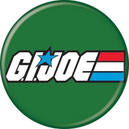 G.I. Joe Logo 1.25 Inch Button