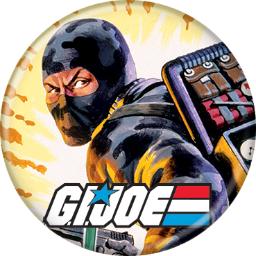 G.I.Joe  Firefly 1.25 Inch Button