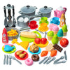Technok 83-Piece Pretend Play Kitchenware Set