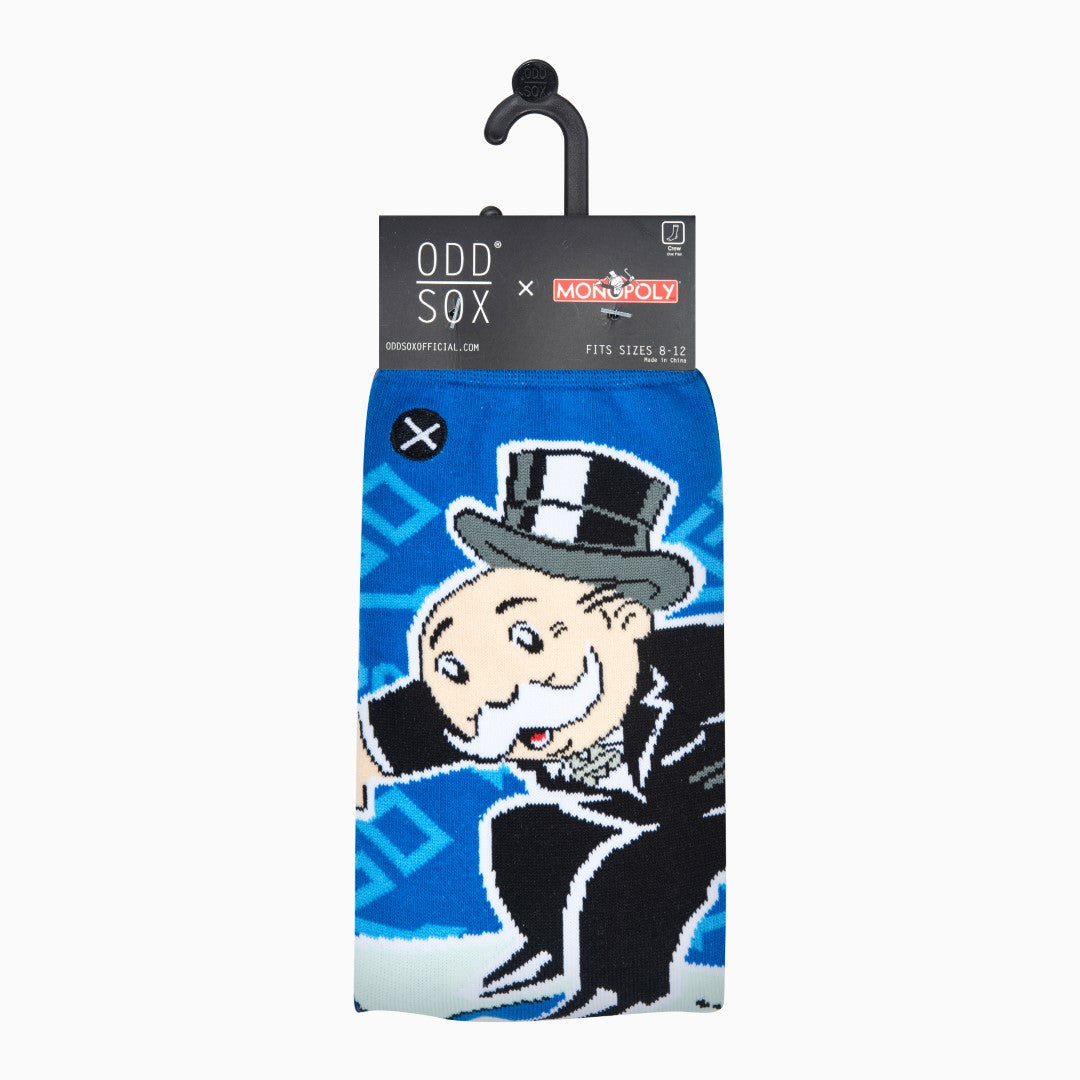 Odd Sox Monopoly™ Advance To Go Crew Socks