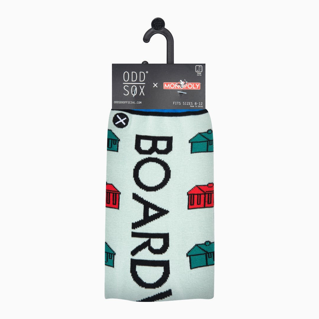 Odd Sox Monopoly™ Boardwalk & Park Place Men's Crew Socks