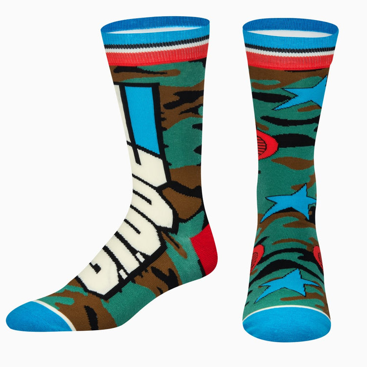 Odd Sox G.I. Joe™ Split Retro Crew Socks