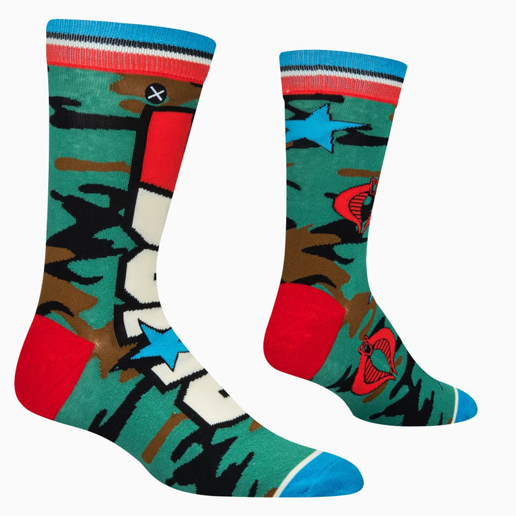 Odd Sox G.I. Joe™ Split Retro Crew Socks