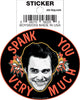 Ace Ventura: Pet Detective™ Spank You Very Much Die-Cut Sticker