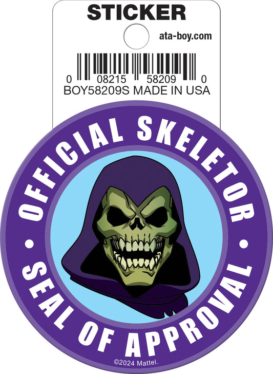 Masters of the Universe™ Skeletor Seal of Approval Die-Cut Sticker