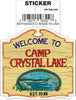 Friday the 13th™ Camp Crystal Lake Die-Cut Sticker