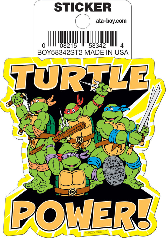 Teenage Mutant Ninja Turtles™ Turtle Power Die-Cut Sticker