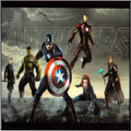 Marvel Comics Avengers Group Magnet