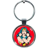 DC Comics™ Wonder Woman on Red Keychain