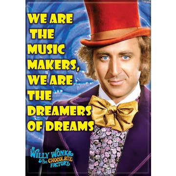 Willy Wonka™ Dreamers Of Dreams Magnet