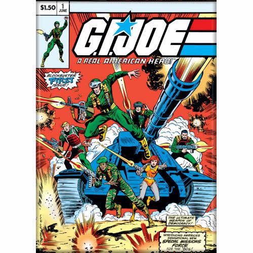 G.I. Joe Comic # 1 Tank Cover Magnet