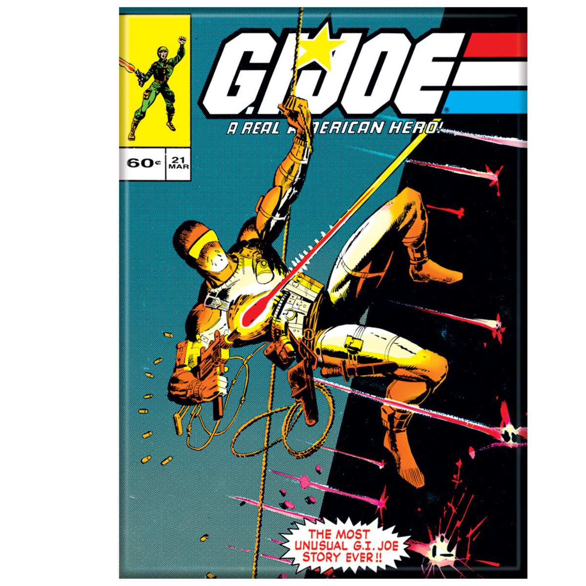 G.I.Joe Comic 21 Snake Eyes Magnet