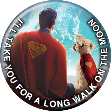 Superman™ 2025 Long Walk on the Moon Button 1.25" Round