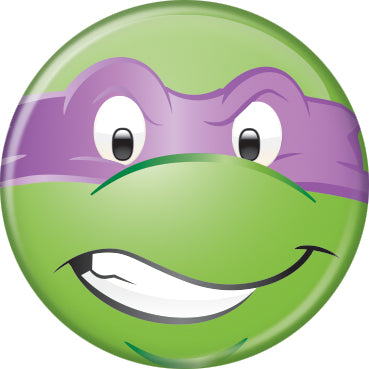 Teenage Mutant Ninja Turtles™ Donatello Face Button 1.25" Round
