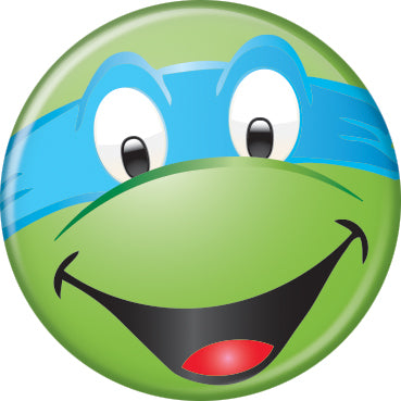 Teenage Mutant Ninja Turtles™ Leonardo Face Button 1.25" Round