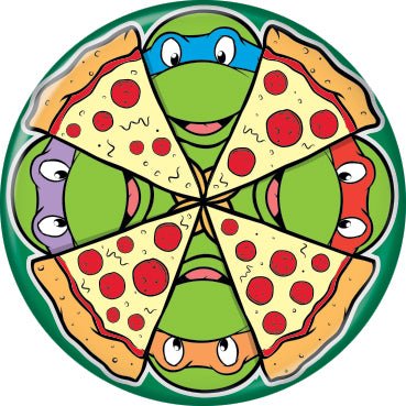 Teenage Mutant Ninja Turtles™ Team Pizza  Button 1.25