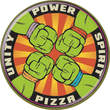 Teenage Mutant Ninja Turtles™ Unity Power Spirit Pizza Button 1.25