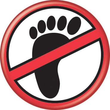 Teenage Mutant Ninja Turtles™ No Foot Clan Button 1.25