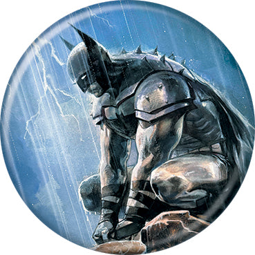 DC Comics Absolute Batman in the Rain Lightning 1.25 Inch Button