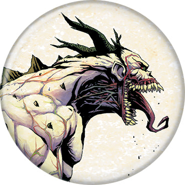 DC Comics Absolute Batman in the Rain Lightning 1.25 Inch Button