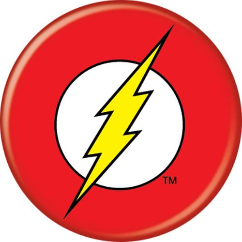 DC Comics™ The Flash Logo Button 1.25" Round