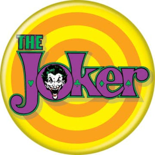 DC Comics™ The Joker Logo Button 1.25" Round