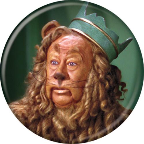 The Wizard of Oz™ Cowardly Lion Button 1.25" Round