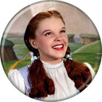 Wizard of Oz Dorothy Smile 1.25 Inch Button
