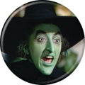 Wizard of Oz Wicked Witch Face 1.25 Inch Button