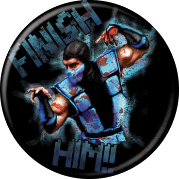 Mortal Kombat Klassic Sub-Zero 1.25 Inch Button