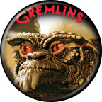 Gremlins Stripe Gremlin Face 1.25 Inch Button