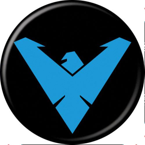 DC Comics™ Nightwing Button 1.25" Round