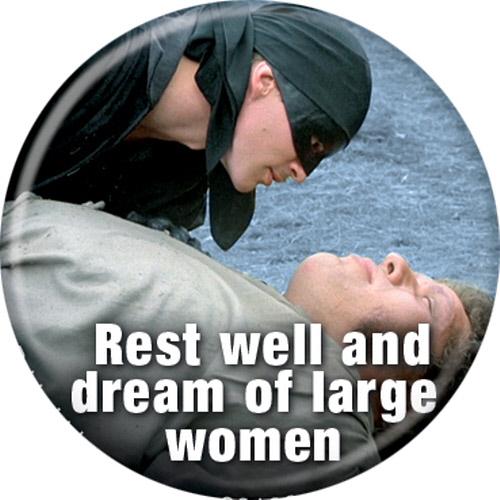 The Princess Bride™ Large Women Button 1.25" Round