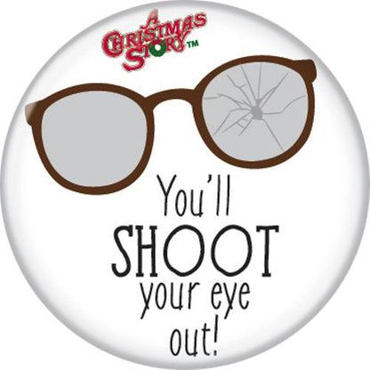 A Christmas Story Triple Dog Dare 1.25 Inch Button