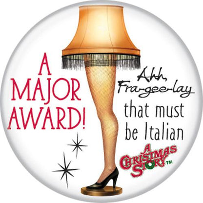 A Christmas Story Triple Dog Dare 1.25 Inch Button