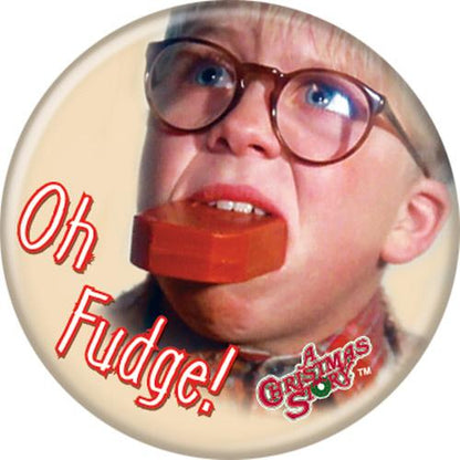 A Christmas Story Triple Dog Dare 1.25 Inch Button