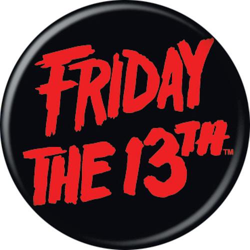 Friday the 13th™ Logo Big Button 1.25" Round