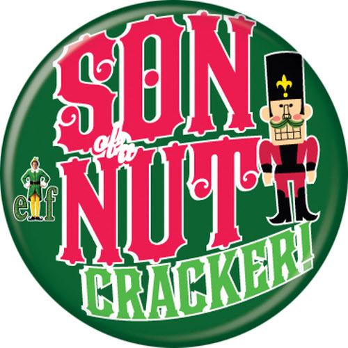 Elf™ Son of a Nutcracker Button 1.25" Round