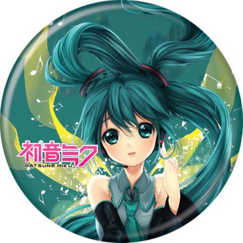 Hatsune Miku™ Kaze Hime Button 1.25" Round