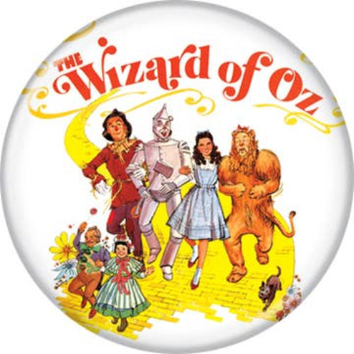 The Wizard of Oz™ Cast from Book Button 1.25" Round