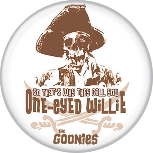 The Goonies™ One-Eyes Willie Button 1.25" Round