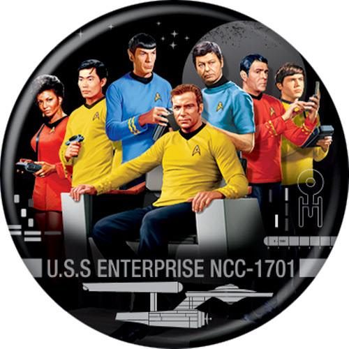 Star Trek™ S1 Cast Render Button 1.25" Round