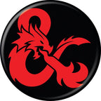 Dungeons & Dragons Ampersand 1.25 Inch Button