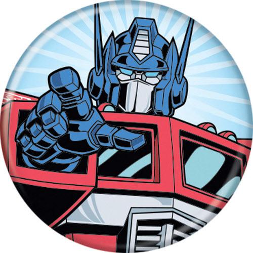 Transformers Optimus Prime 1.25 Inch Button